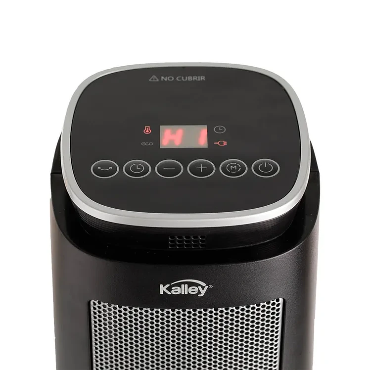 Calentador Negro De Ambiente Kalley Torre K CAT 4