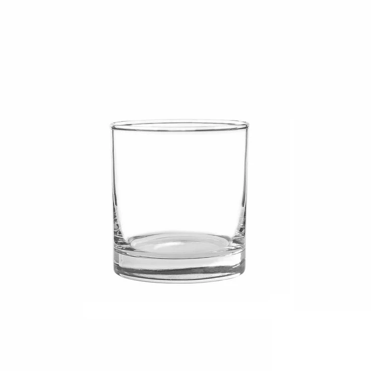 Vaso Cristar Lexington Liso Rocks Canastilla x 6 und 1