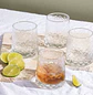 Vaso Cristar Cairo Rocks 13 1/4oz Canastilla x 6 und - Miniatura 2