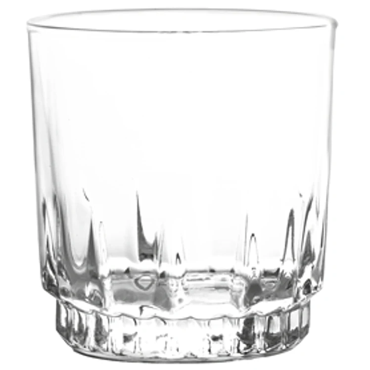 Vaso Cristar Prisma Rocks Canastilla Liso