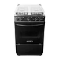 Estufa Piso Abba 4 Puestos Horno Gas Natural AT101 6 Negro - Miniatura 1