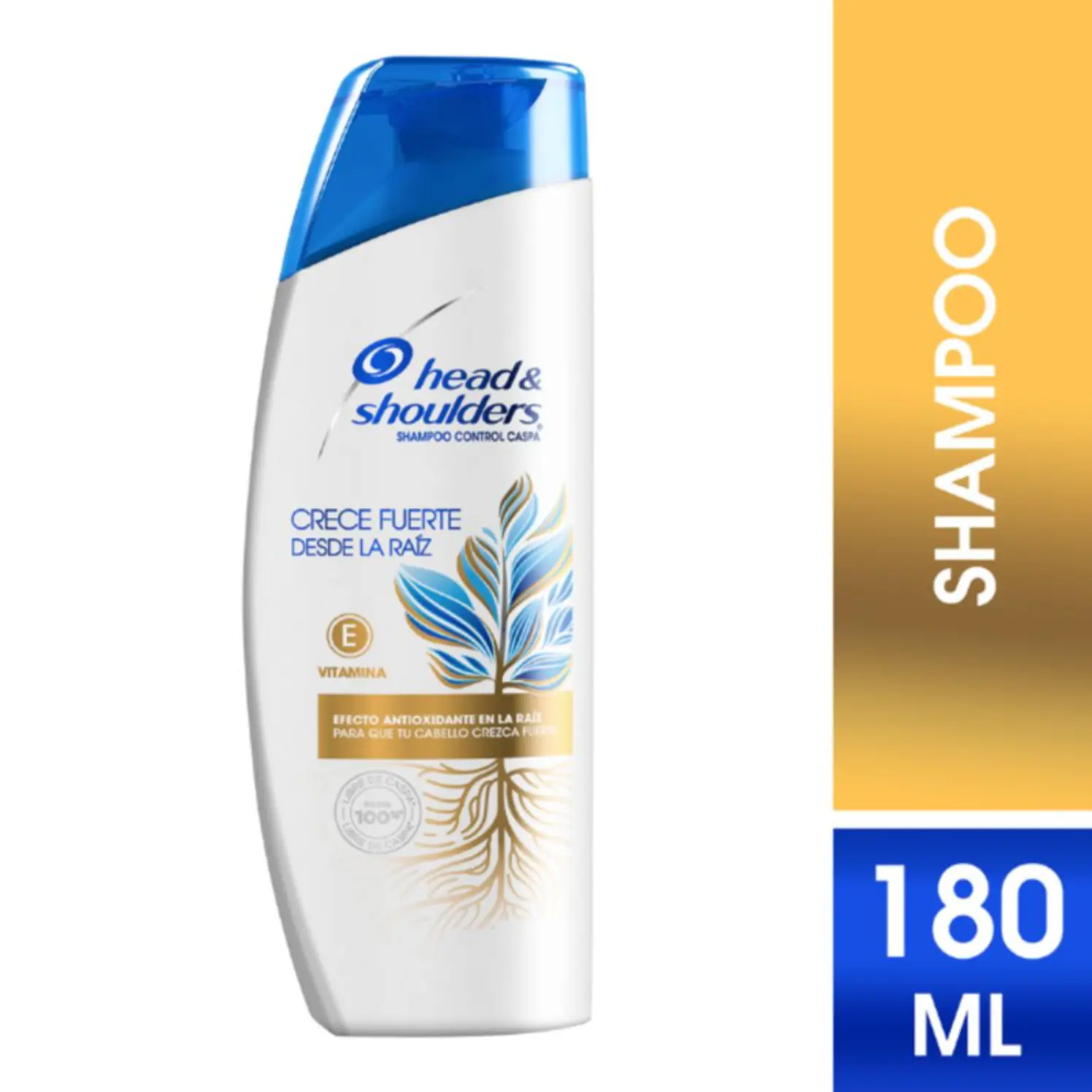 Shampoo Head Shoulders Anticaspa Crece Fuerte 180 ml