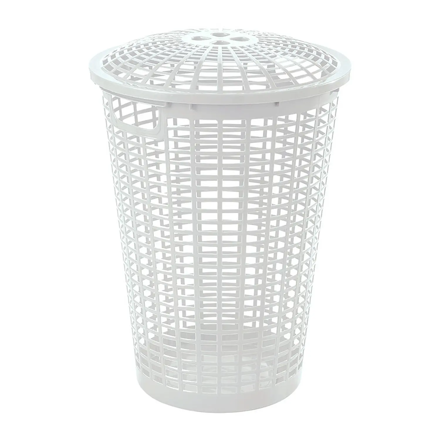 Cesta Redonda Blanca Rimax