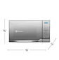 Horno Microondas Electrolux 0.9 EMDO25 Gris - Miniatura 2