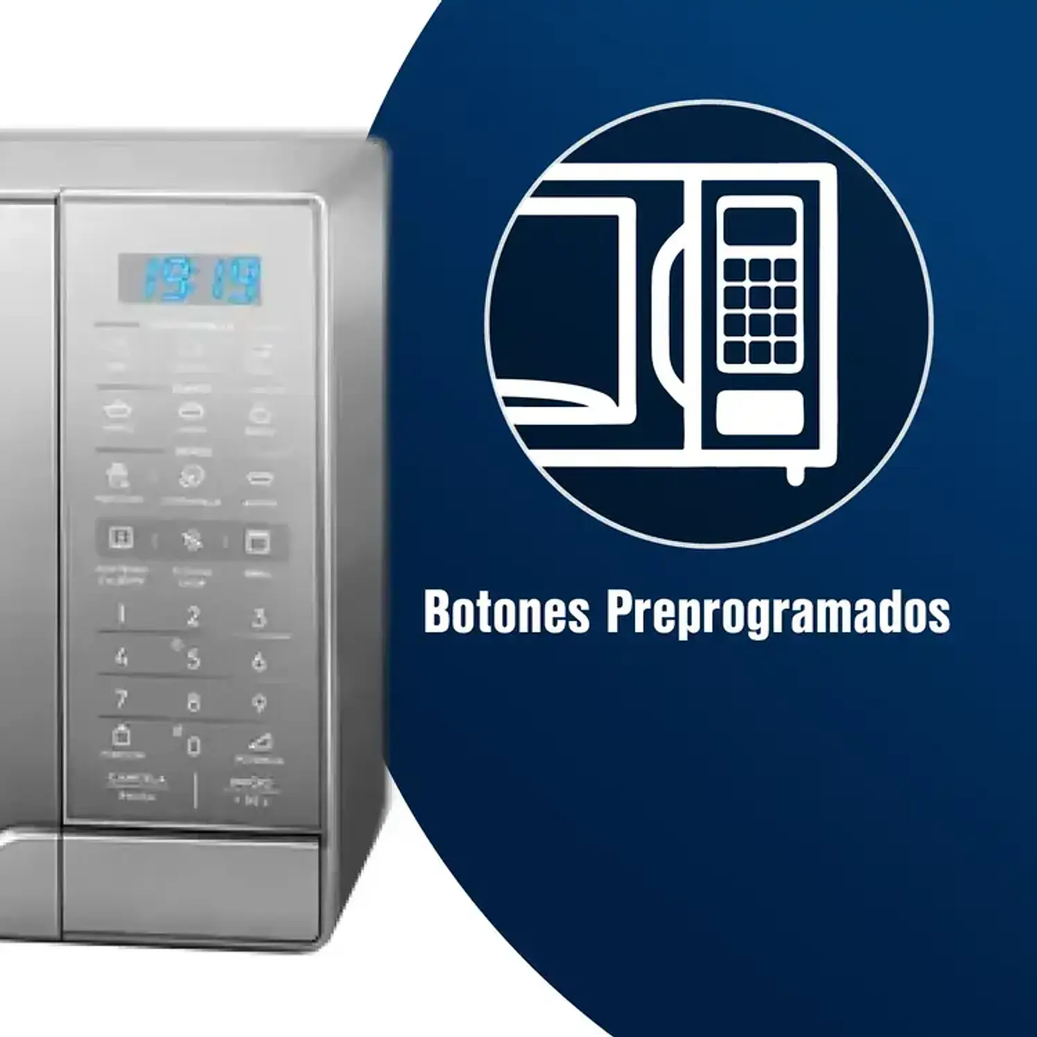 Horno Microondas Electrolux 0.9 EMDO25 Gris 3