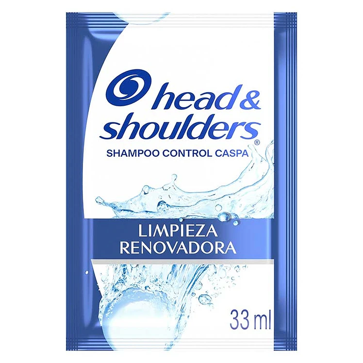 Shampoo Head Shoulders Limpieza Renovadora 33 ml