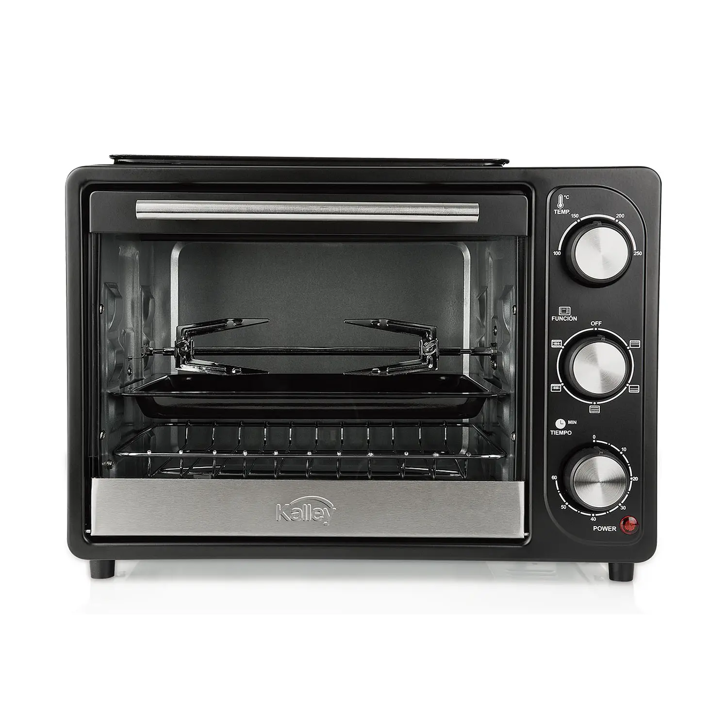 Horno Tostador Negro Kalley K MHE 2