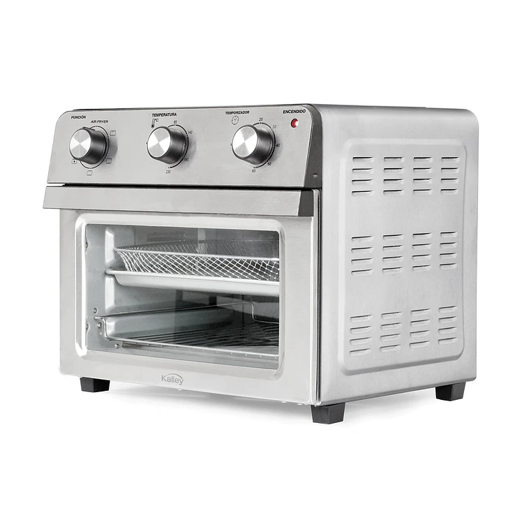 Horno Tostador Plateado Airfryer Kalley K HA 2