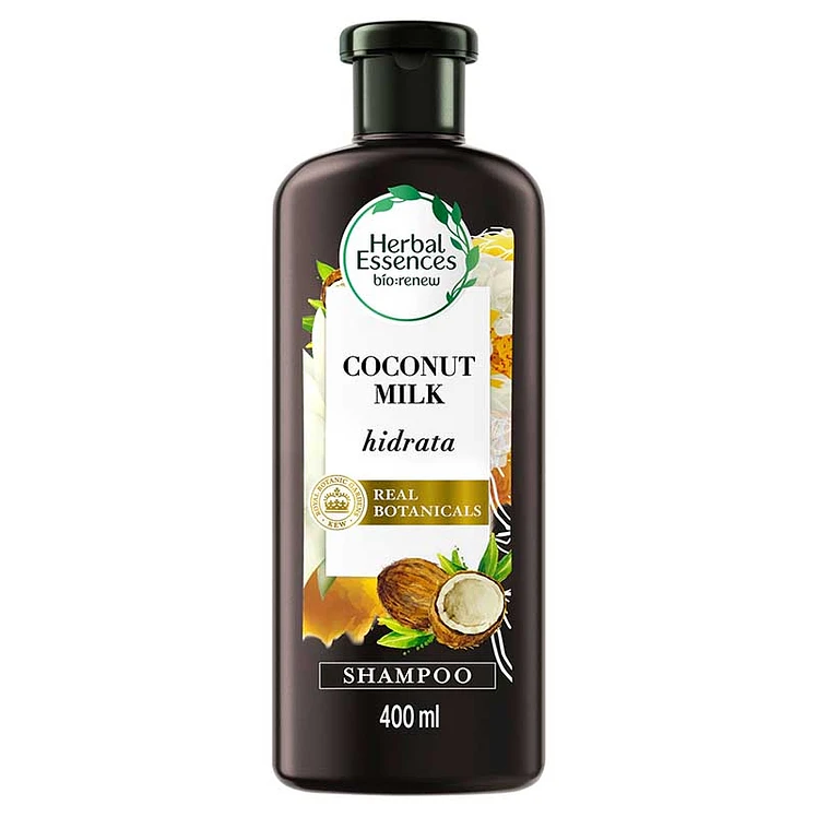 Shampoo Herbal Hidratante Coco Leche 400 ml