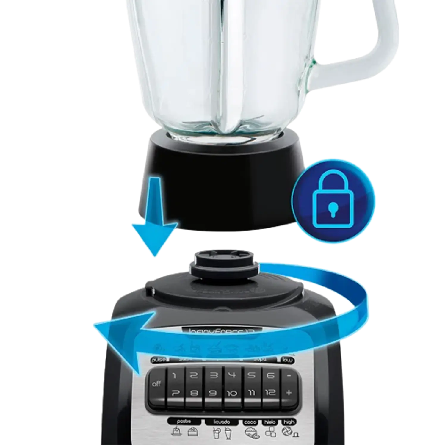 Licuadora Imusa Infiny Force 600 W 1.75 4