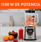 Licuadora Imusa Ultraforce 2X Picatodo y Molino 1100 W Plata - Miniatura 2