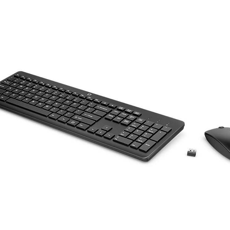 Combo HP Inalámbrico Teclado Mouse Negro 2