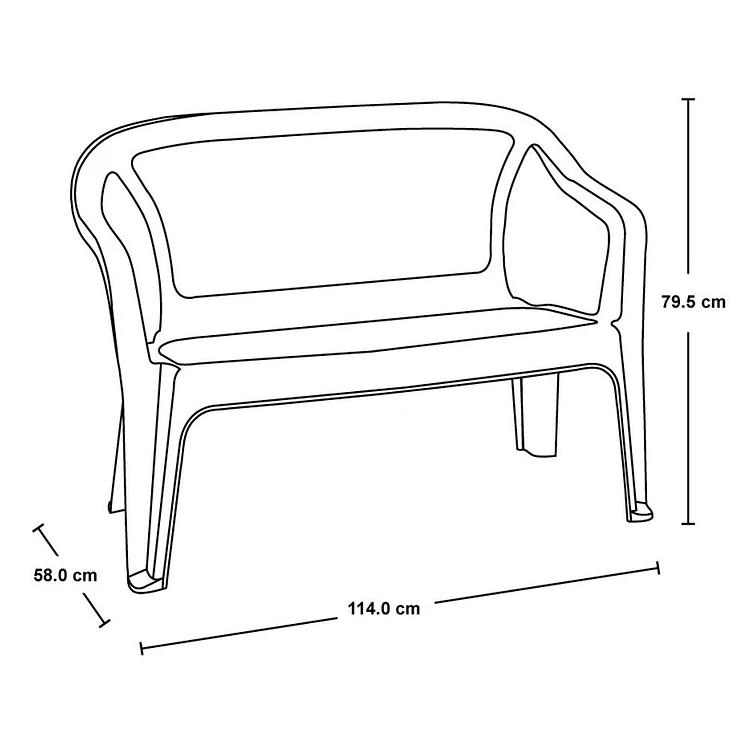 Silla Eterna Doble Rimax 2