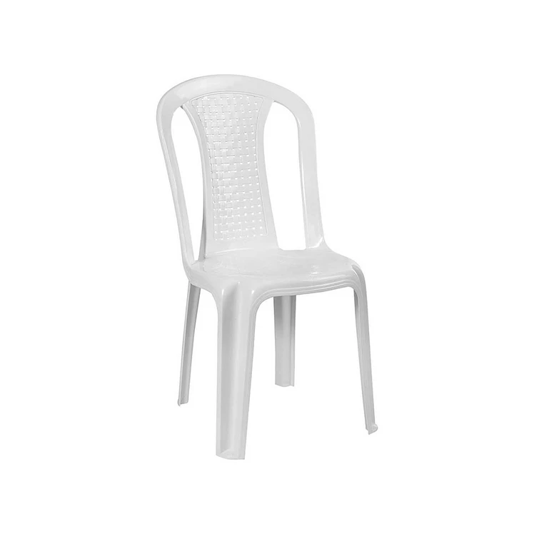 Silla Bambu Blanca