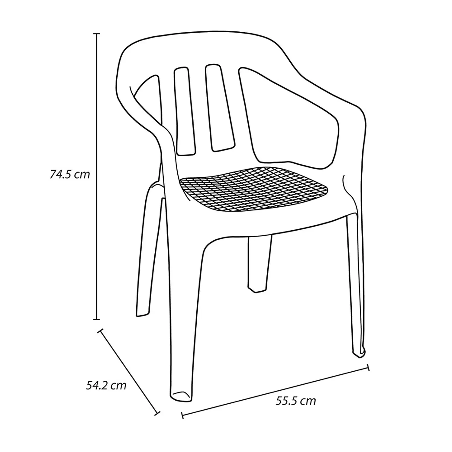 Silla Dinastia Rimax Beige 2