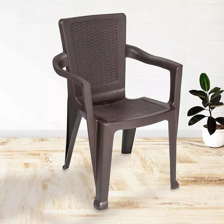 Silla MQ New Infinity Con Brazos Wengué 2