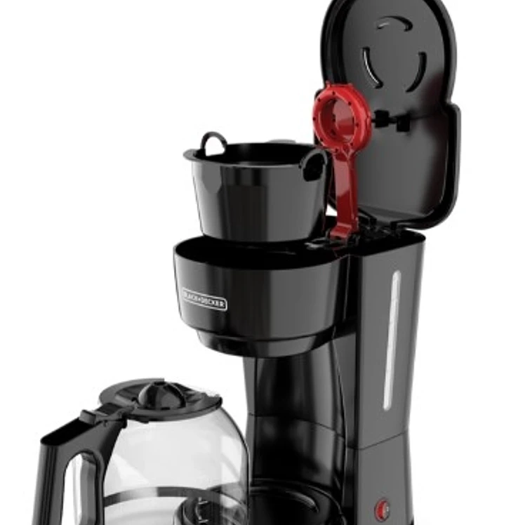 Cafetera 12 Tazas Black Decker CM0916B Negra 2