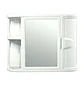 Gabinete Baño Con Espejo Blanco - Miniatura 2