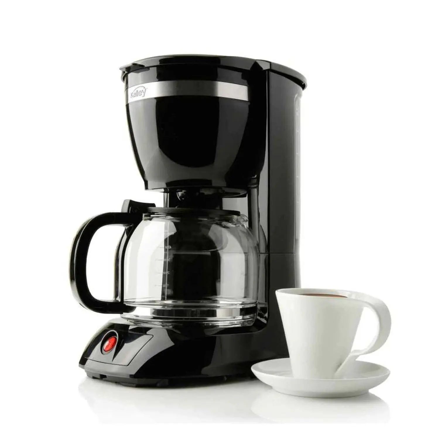 Cafetera Negra Kalley K CM500K 1