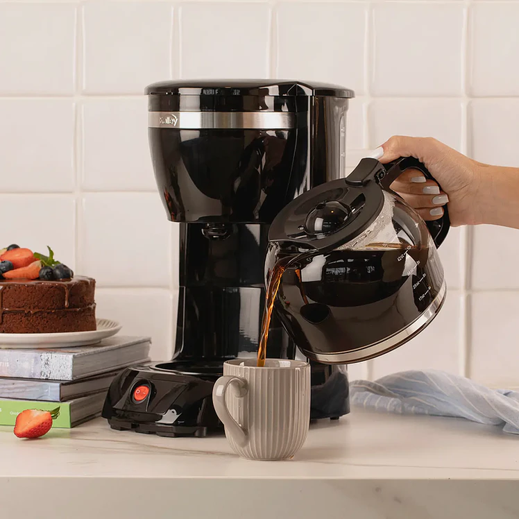 Cafetera Negra Kalley K CM500K 3