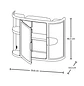 Gabinete Baño con Espejo - Miniatura 3
