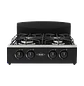 Estufa De Mesa Avellana Haceb Gas Natural Negra - Miniatura 1