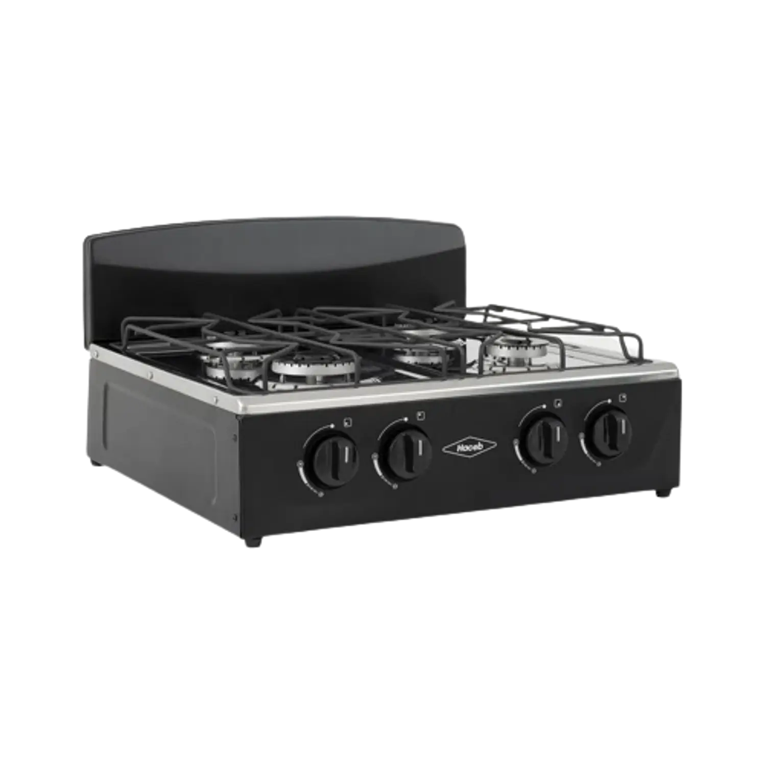 Estufa De Mesa Avellana Haceb Gas Natural Negra 3