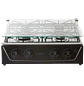 Estufa Haceb Avellana Mesa Gas Natural 4P Vidrio Negro - Miniatura 1