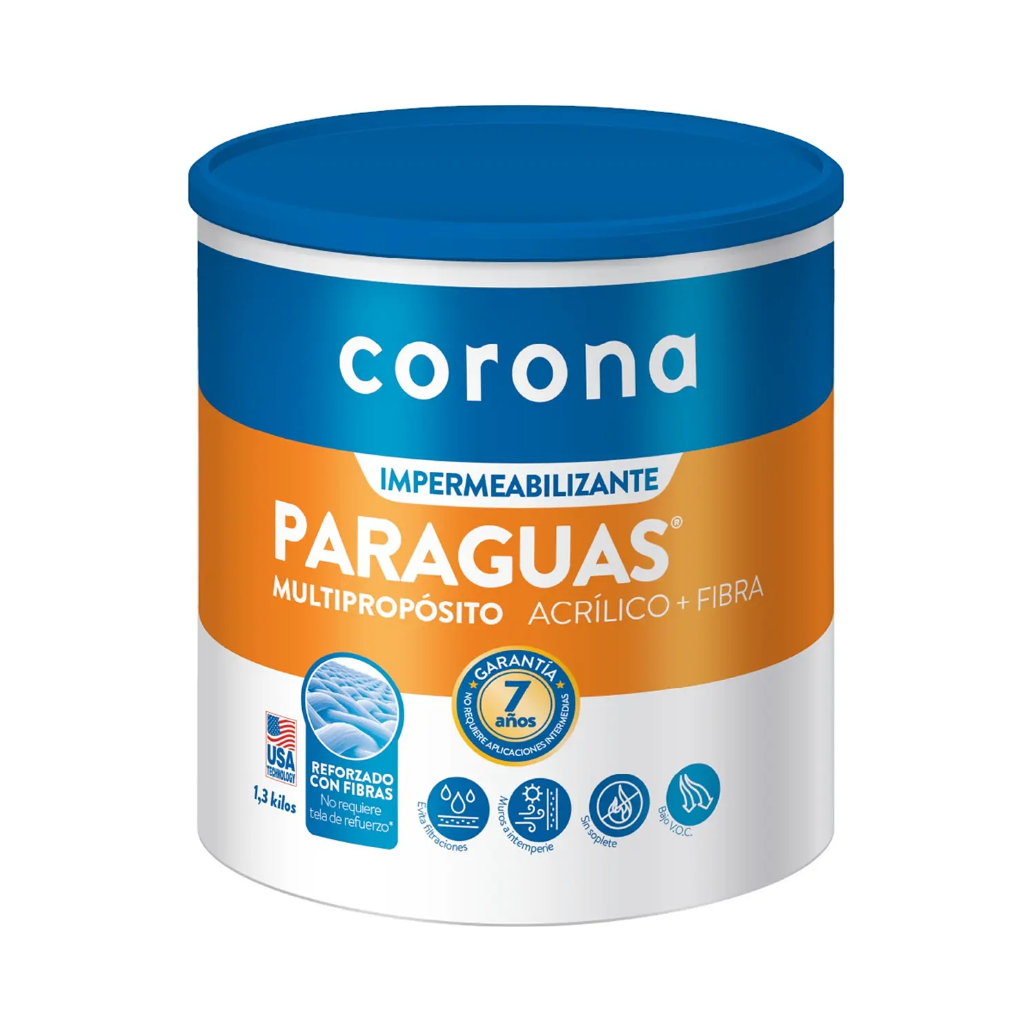 Paraguas Multiproposito Bco Cuarto
