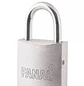 Candado Fanal Hierro Cuello Corto 38 mm Plata - Miniatura 1