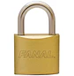 Candado Fanal Hierro Cuello Corto 50 mm Bronce - Miniatura 1