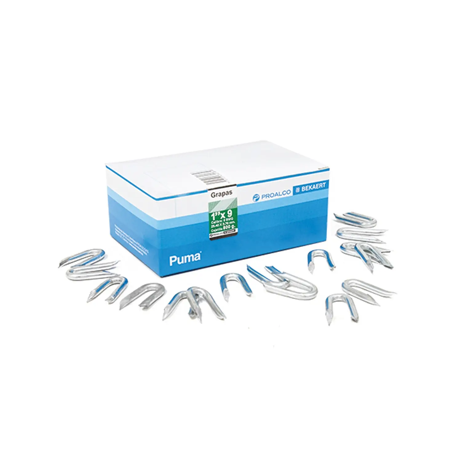 Grapa Proalco Cerca 1 pulg x 9 x 25 kg