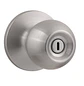 Cerradura Fanal Cilindrica Baño Pomo Metalico Acabado Inox - Miniatura 1