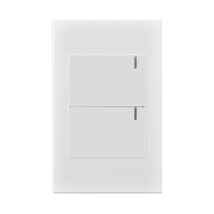 Interruptor doble conmutable Mercury premium white ETI35