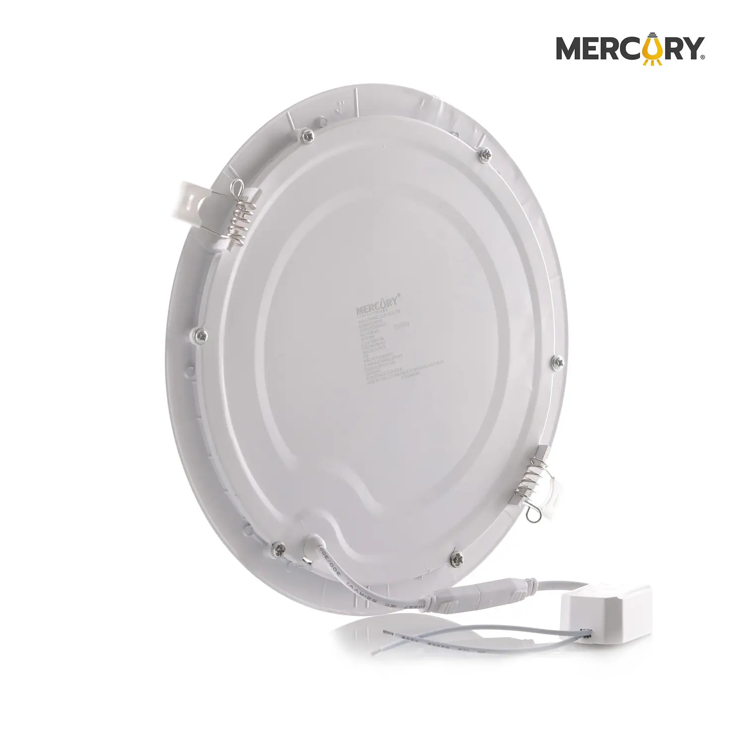 Panel Led Mercury 18 W 8 pulg Blanco Redondo Incrustar 2