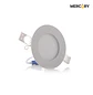 Panel led 3 W 2.5 pulg blanco redondo incrustar ipl01 - Miniatura 1