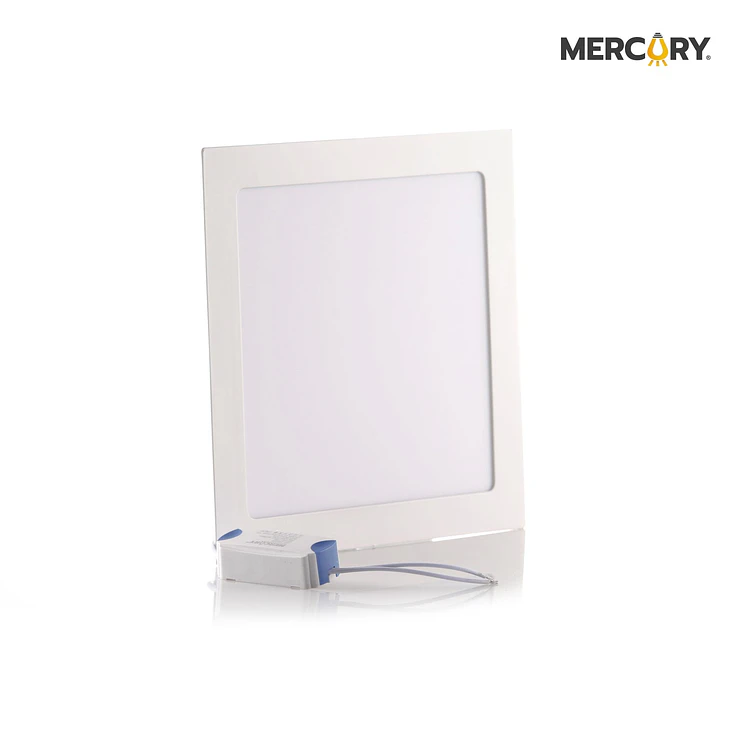 Panel led cuadrado 12 W 6 pulg blanco incrustar ipl18 1