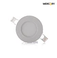 Panel led 3 W 2.5 pulg blanco redondo incrustar ipl01 - Miniatura 4