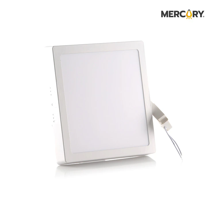 Panel led sobreponer 18 W 8 pulg blanco cuadrado ipl27 2