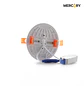Panel led frameless 18 W incrustar 6500k ipl112 - Miniatura 2