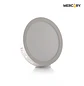 Panel led sobreponer 12 W 6 pulg blanco redondo ipl22 - Miniatura 3