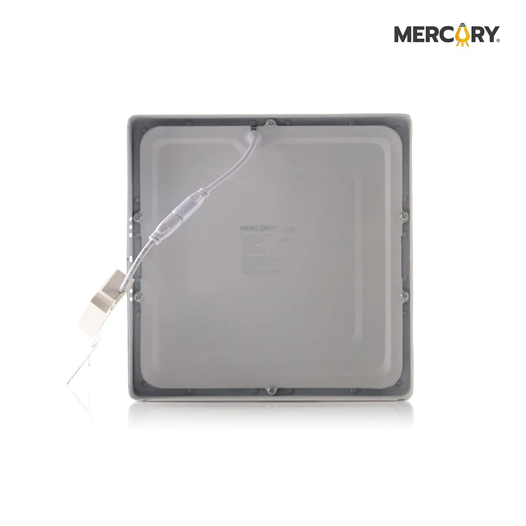 Panel led sobreponer 18 W 8 pulg blanco cuadrado ipl27 3