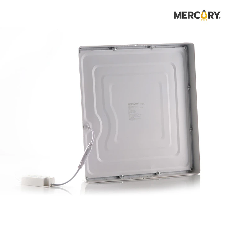 Panel led sobreponer 24 W 10 pulg blanco cuadrado ipl28 2