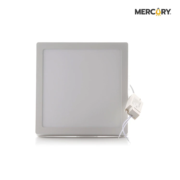 Panel led sobreponer 18 W 8 pulg blanco cuadrado ipl27 5