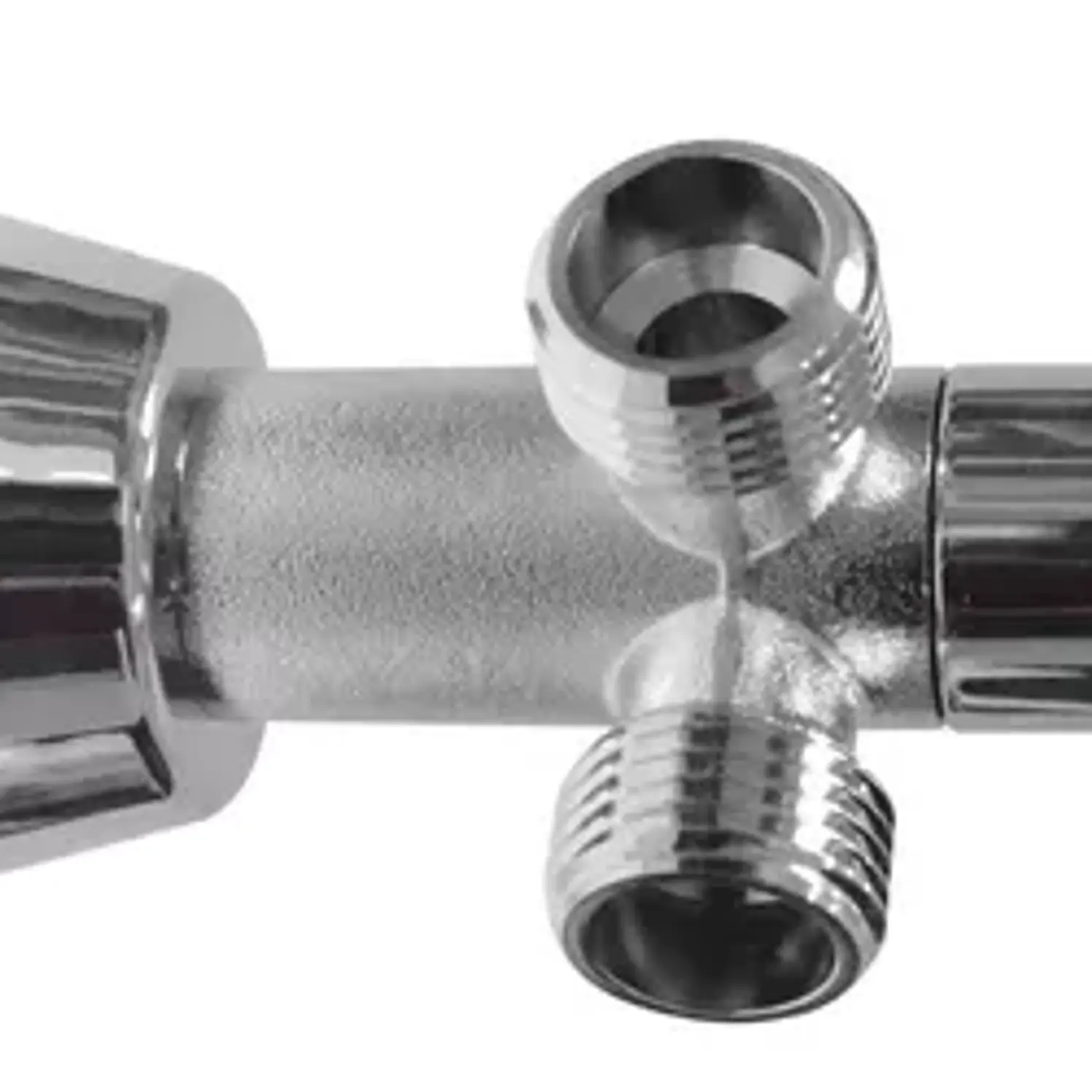 Llave Regulacion Metalica Grival Doble Salida