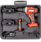 Taladro Kalley Inalámbrico 18 Velocidades 2 Baterías y Set - Miniatura 6