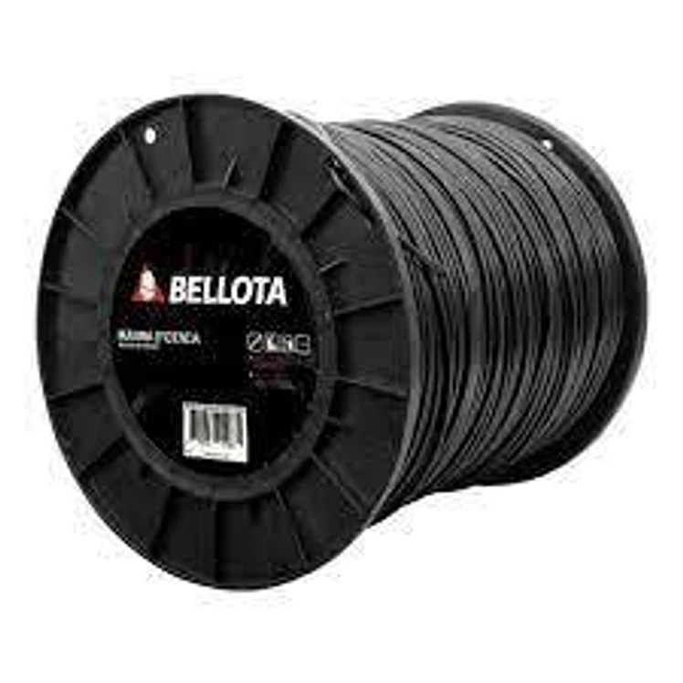 Guadañadora Nylon Cortacésped Negro x 400 M 3.3 mm Bellota