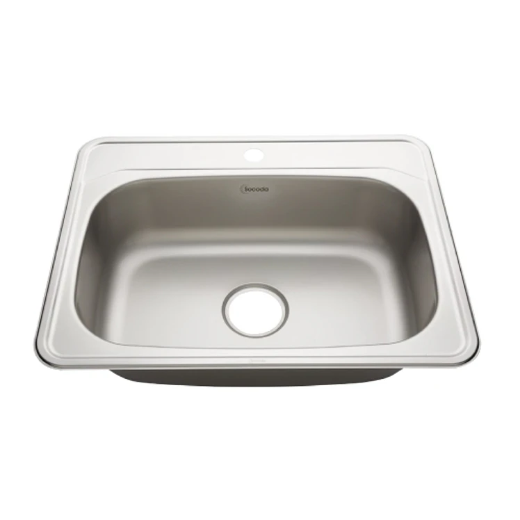 Lavaplatos Socoda Vital Basic Empotrar 62x48 Monocontrol 1