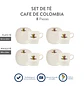 Set de Café Corona Café de Colombia 4 Puestos 8 pzas - Miniatura 2