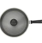 Sartén Alto Imusa Antiadherente Con Tapa Vidrio 24 Cm Talent - Miniatura 3